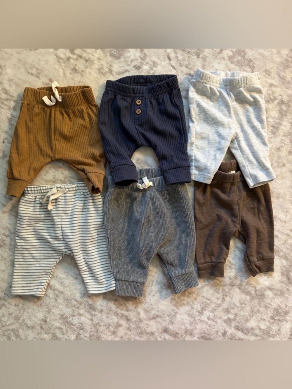 Newborn Pants Like New (6pair)